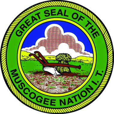 The Muscogee Nation seal. Photo provided. 
