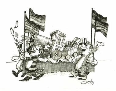 Drawing by Joe Quigley.