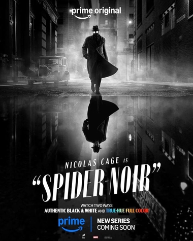 Miller worked with Nicholas Cage in "Spider – Noir." Photo provided. Miller worked with Nicholas Cage in "Spider – Noir." Photo provided.