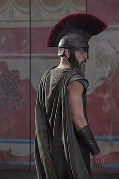Matt Damon is Odysseus in “The Odyssey. IMBD photo. Matt Damon is Odysseus in “The Odyssey. IMBD photo.